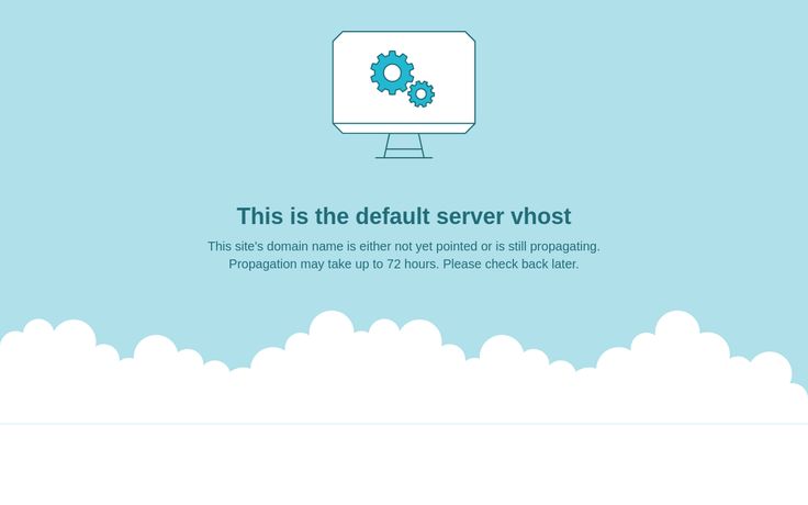 打开网站出现This is default server vhost故障插图