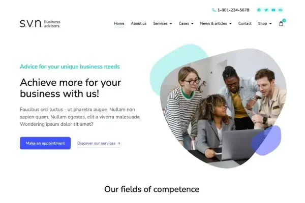 在线教育建站案例